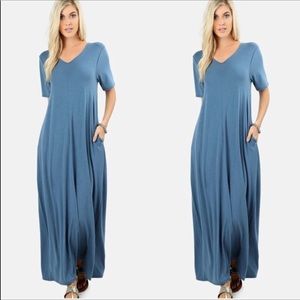 Plus size maxi dress.